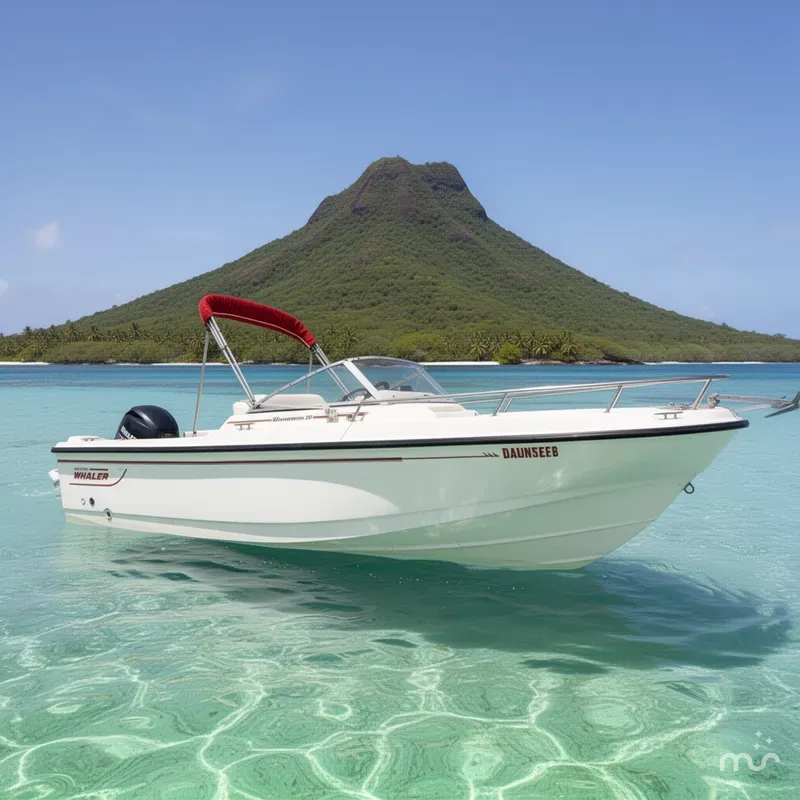 Slide: The Image of Boston Whaler 20 Dauntless 1997 - 2