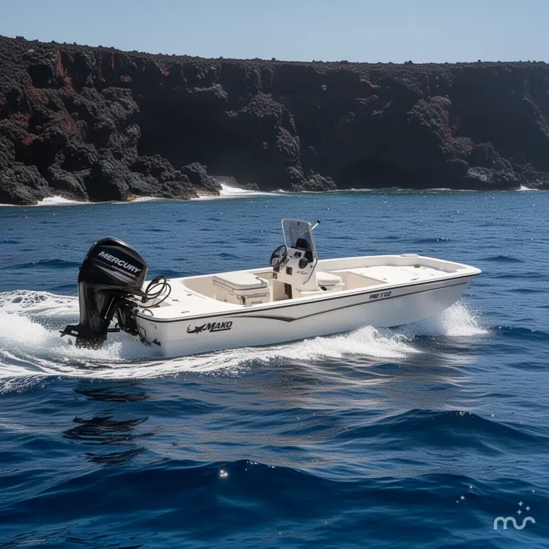 Slide: The Image of Mako Pro Skiff 17 CC 2019 - 4