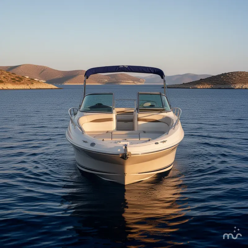 Slide: The Image of Sea Ray 240 Sundeck 2000 - 3