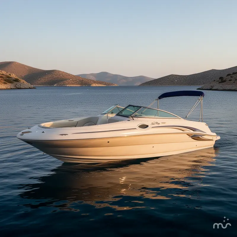 Slide: The Image of Sea Ray 240 Sundeck 2000 - 4