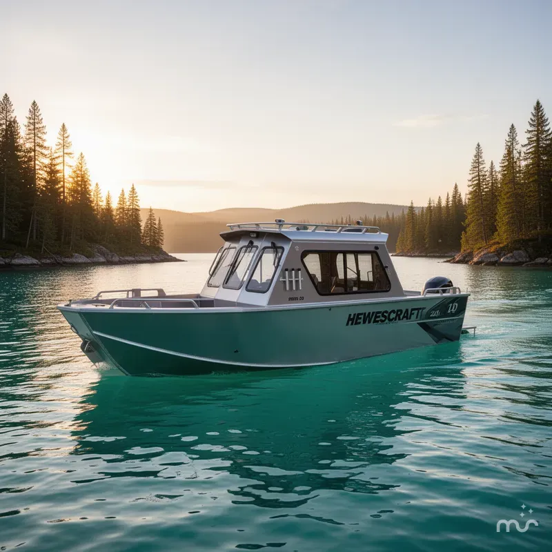Slide: The Image of Hewescraft 240 Ocean Pro HT 2026 - 4