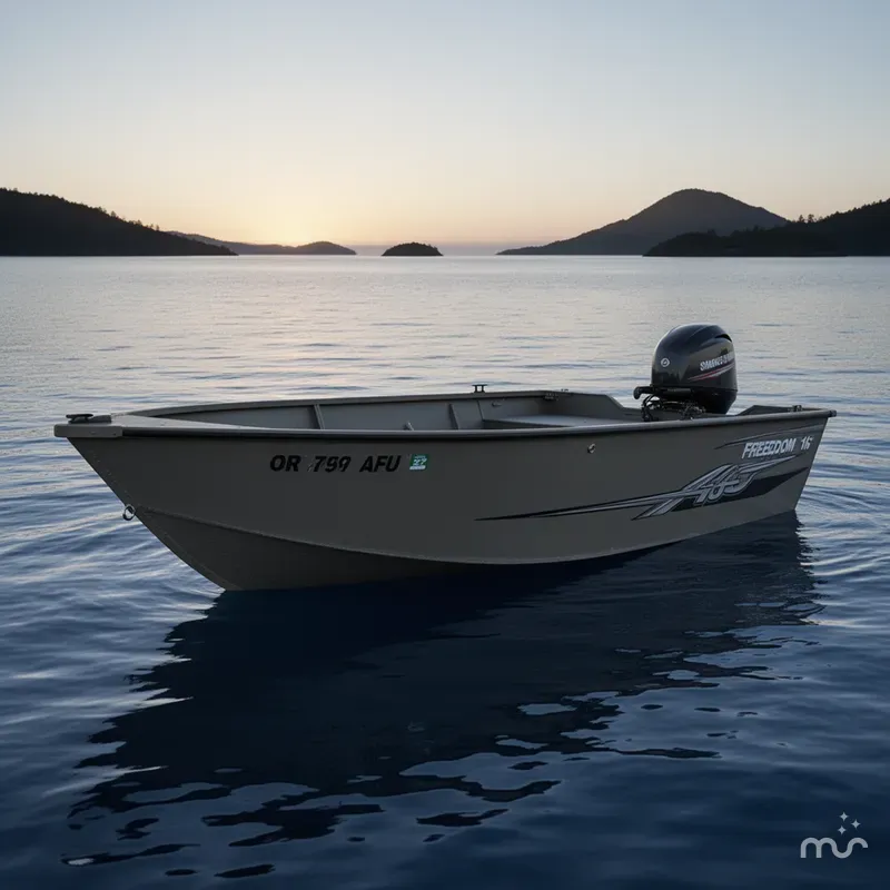 Slide: The Image of Smoker Craft Freedom 16' 2017 - 1