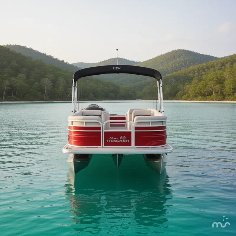 Slide: The Image of Sun Tracker Fishin' Barge 22 DLX 2026 - 3
