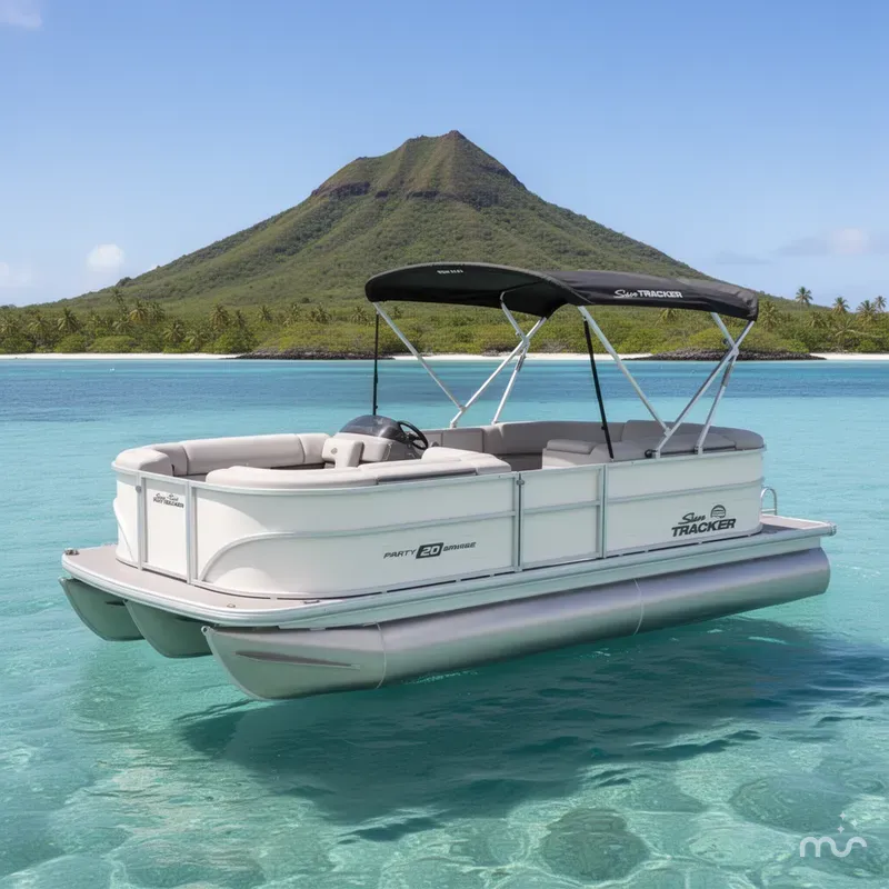 The Image of Sun Tracker Party Barge 20 DLX 2026 - 0