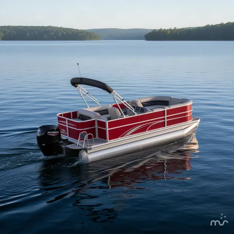 The Image of Sun Tracker Party Barge 18 DLX 2026 - 0