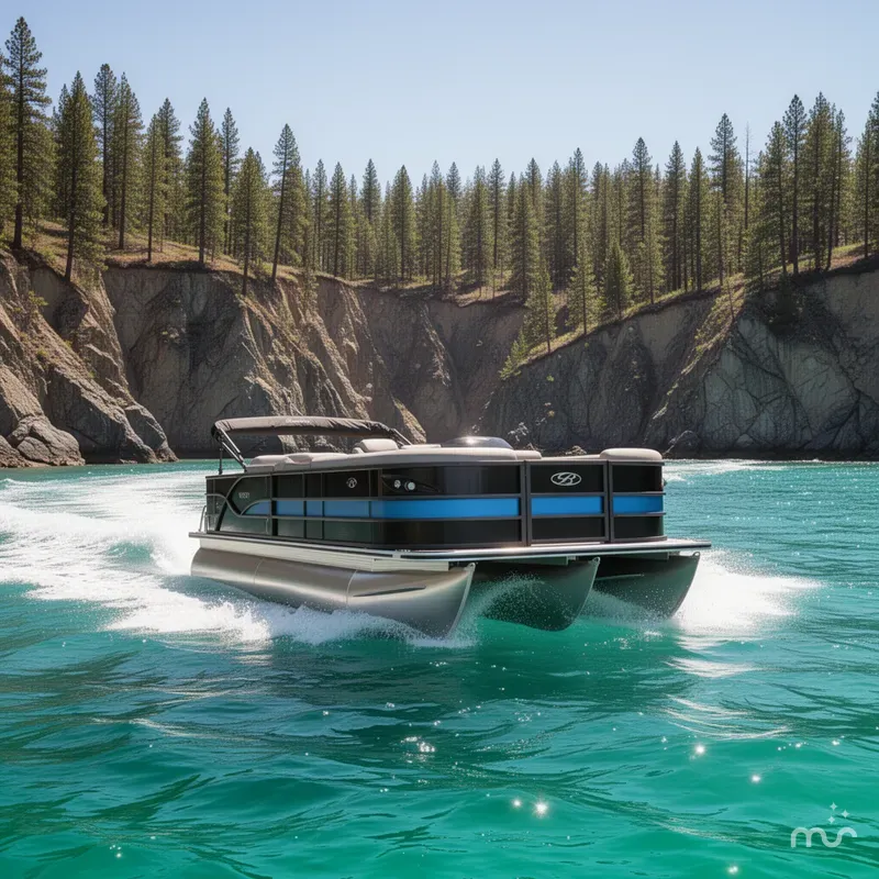 Slide: The Image of Bentley Pontoons Legacy 223 Navigator 2026 - 1