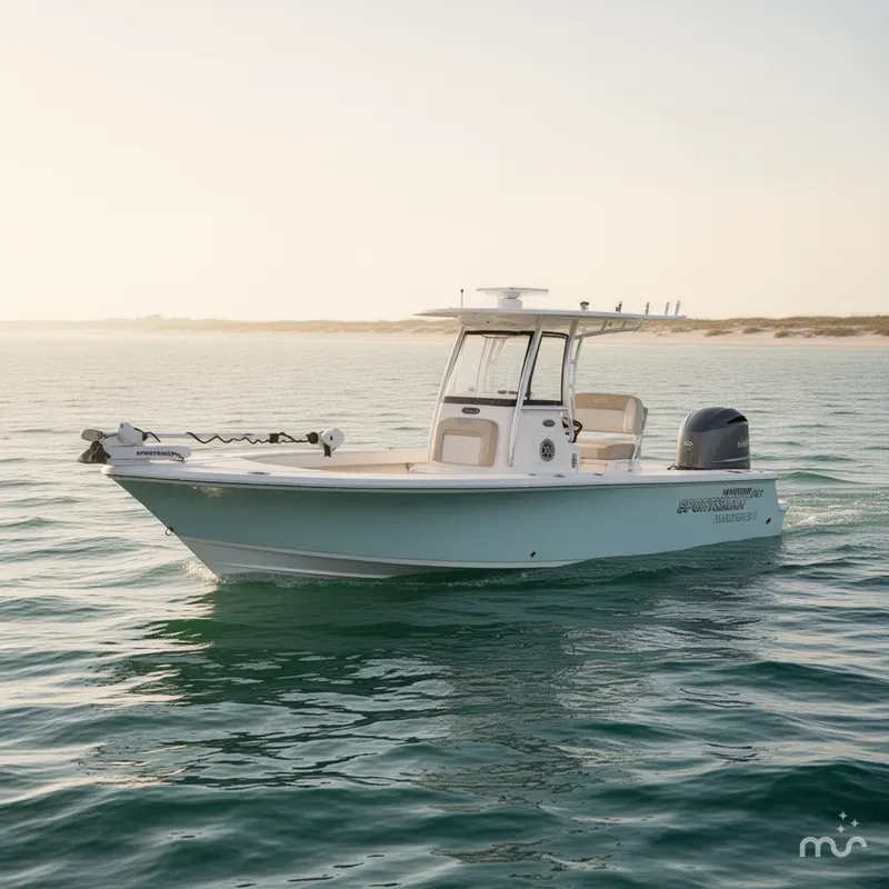 Slide: The Image of Sportsman Masters 247 Bay Boat 2025 - 1