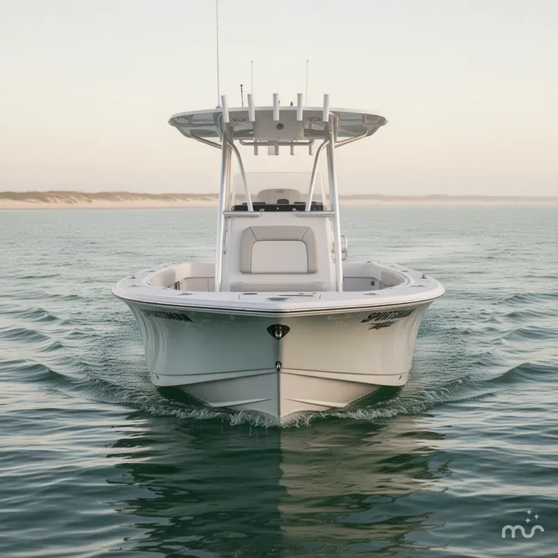Slide: The Image of Sportsman Masters 247 Bay Boat 2025 - 2