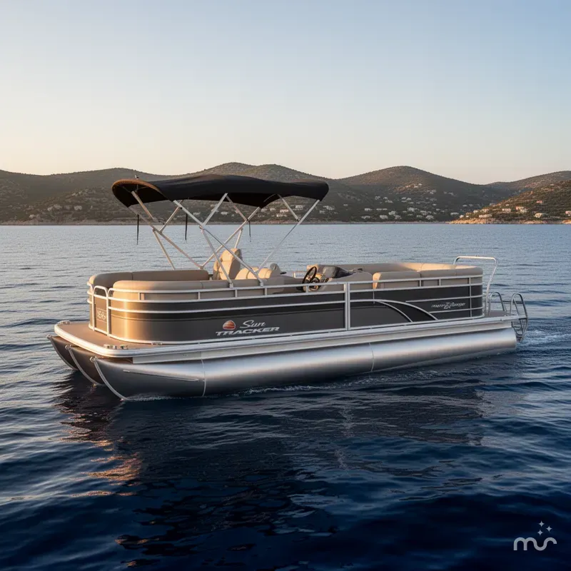 The Image of Sun Tracker Party Barge 24 DLX 2024 - 0