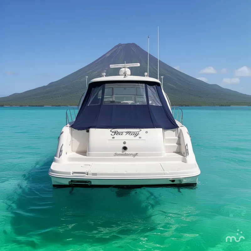 Slide: The Image of Sea Ray 420 Sundancer 2004 - 3