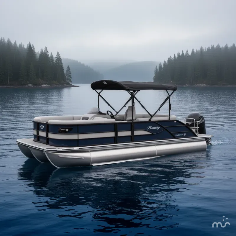 Slide: The Image of Bentley Pontoons Legacy 243 Swingback 2026 - 2