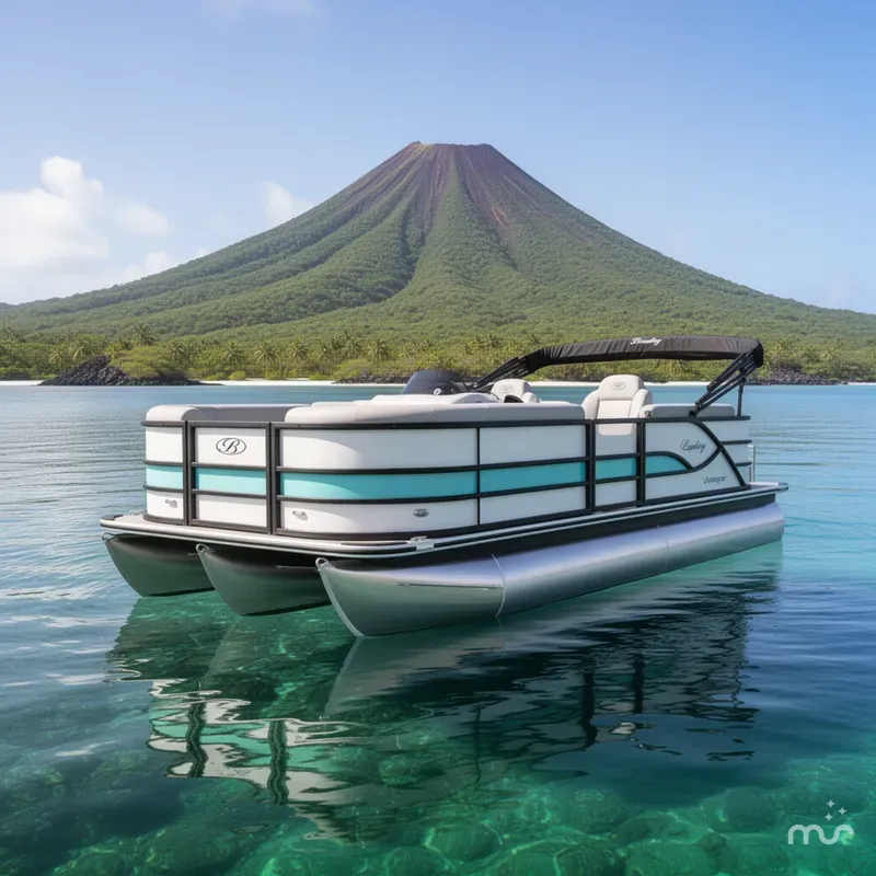 Slide: The Image of Bentley Pontoons Legacy 203 Navigator 2026 - 1