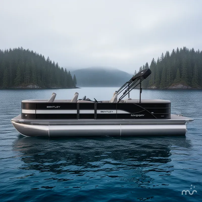 Slide: The Image of Bentley Pontoons Legacy 243 DL Navigator 2026 - 2