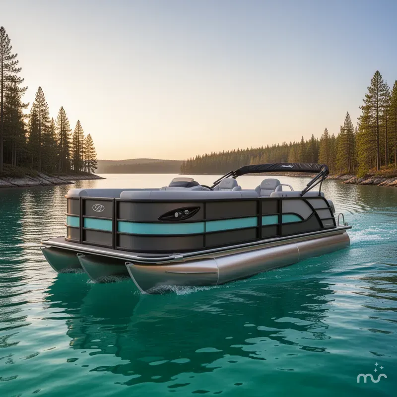 Slide: The Image of Bentley Pontoons Legacy 223 Swingback 2026 - 1