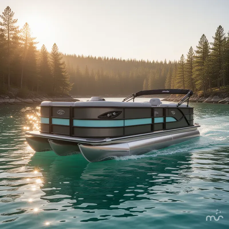 Slide: The Image of Bentley Pontoons Legacy 223 Swingback 2026 - 2