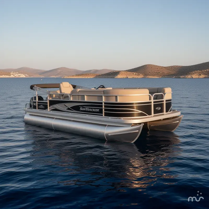 Slide: The Image of Sun Tracker Fishin' Barge 20 DLX 2023 - 2