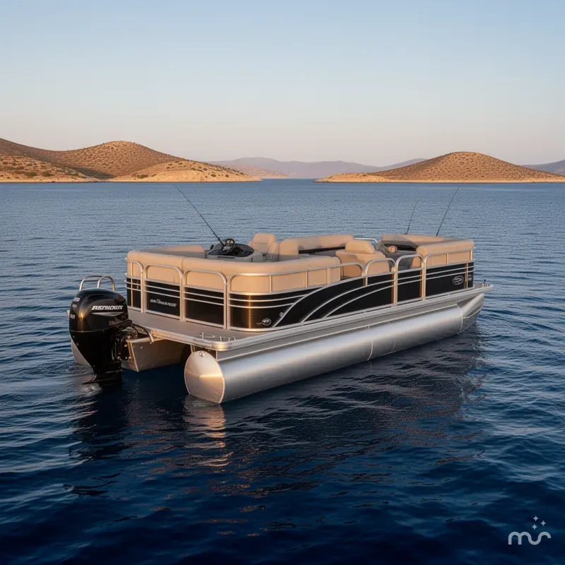 Slide: The Image of Sun Tracker Fishin' Barge 20 DLX 2023 - 3