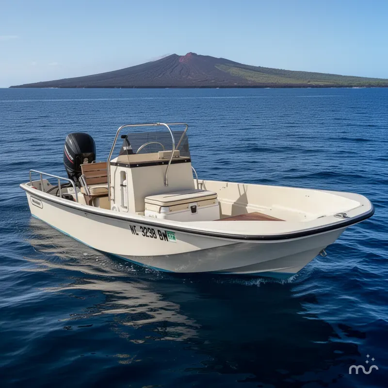 Slide: The Image of Boston Whaler 17 Montauk 1990 - 2