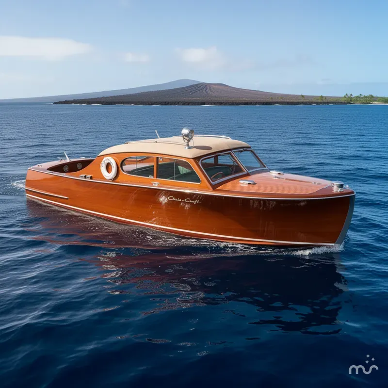 Slide: The Image of Chris-Craft 24 Sportsman 1948 - 2