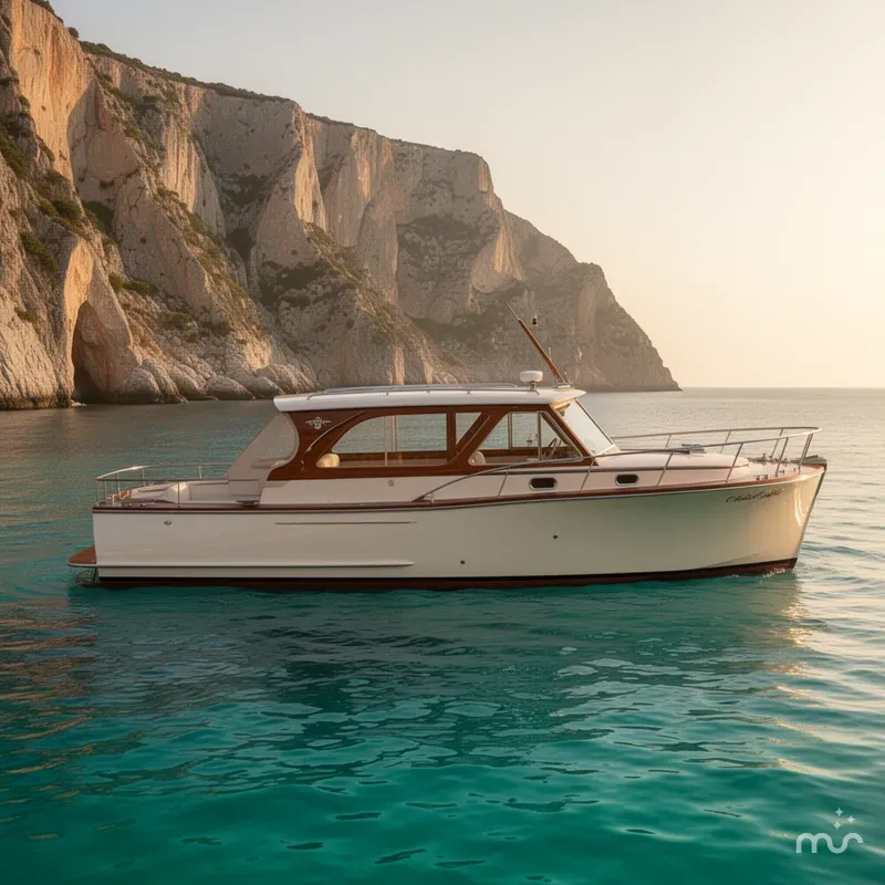 Slide: The Image of Chris-Craft 31 Sedan Cruiser 1958 - 2