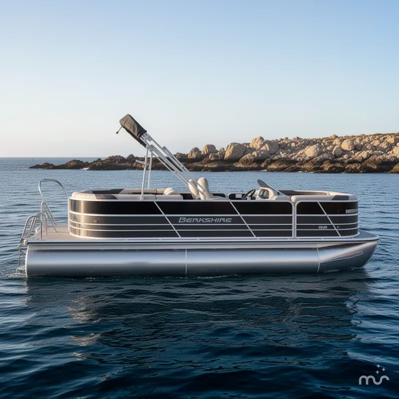 Slide: The Image of Berkshire 22 RFX SE Quad Lounge & 115HP Mercury 4Stroke - $29,995 2021 - 2