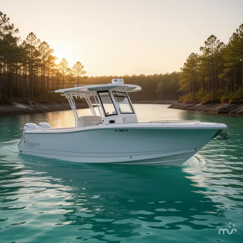 Slide: The Image of Robalo R270 Center Console 2024 - 2
