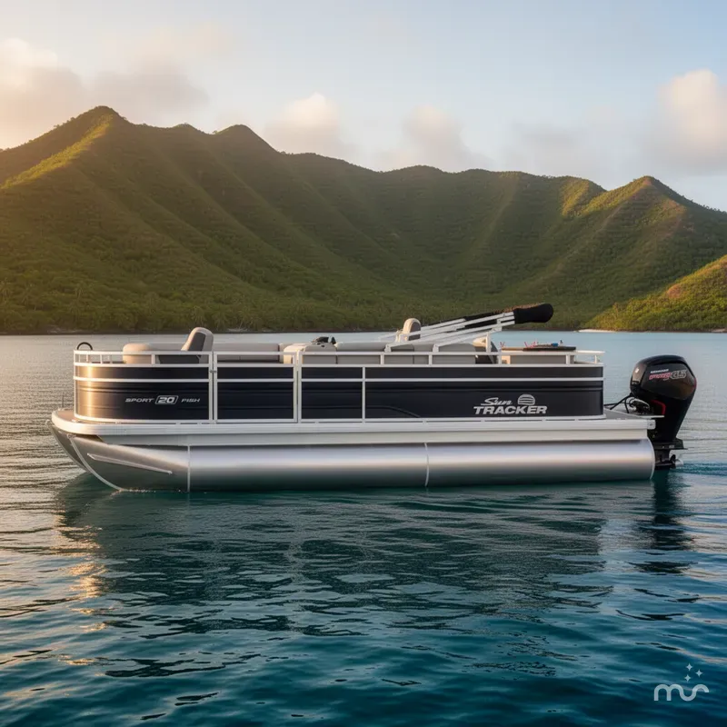 Slide: The Image of Sun Tracker SportFish 20 DLX 2026 - 2