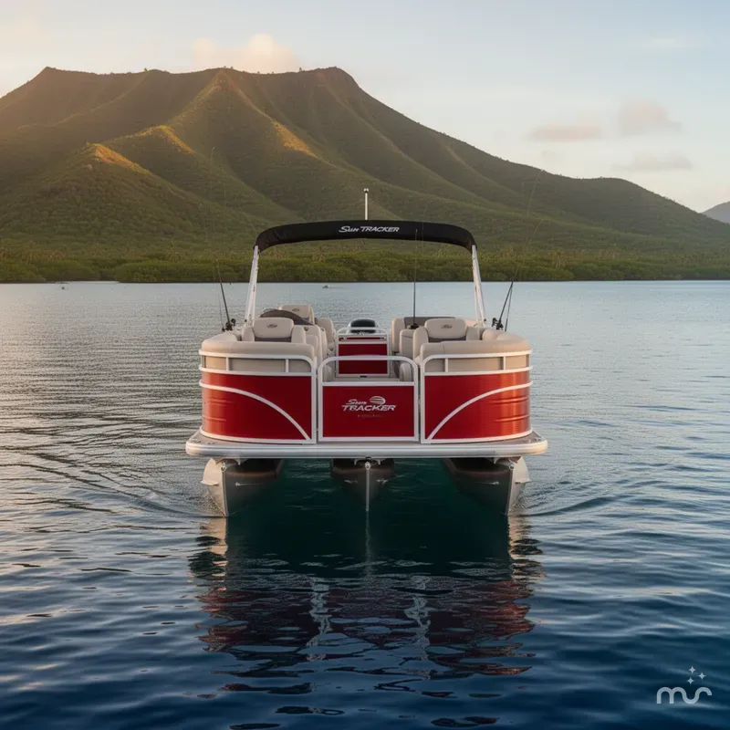 Slide: The Image of Sun Tracker Fishin' Barge 22 DLX 2026 - 3