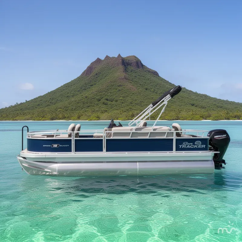 Slide: The Image of Sun Tracker Bass Buggy 18 DLX 2026 - 2