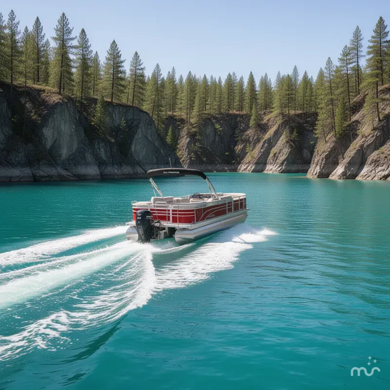Slide: The Image of Sun Tracker Fishin' Barge 22 DLX 2026 - 4