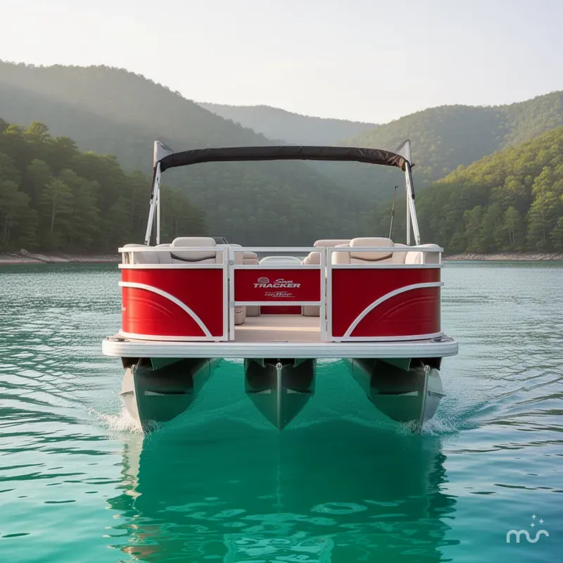 Slide: The Image of Sun Tracker Fishin' Barge 22 DLX 2026 - 1