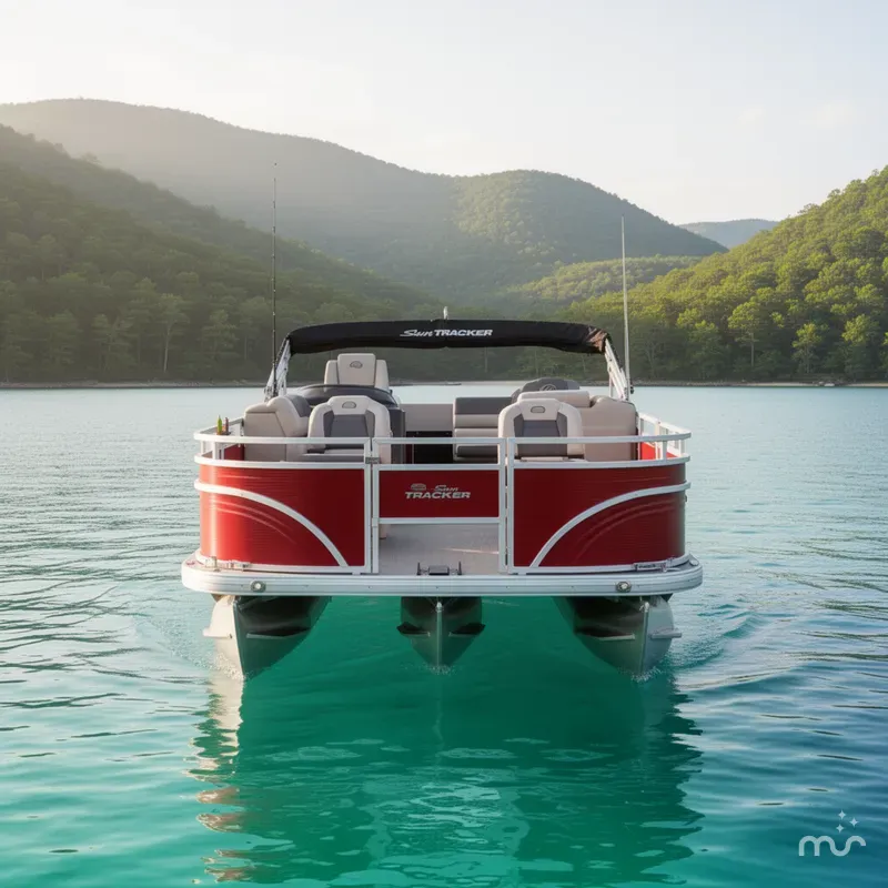 Slide: The Image of Sun Tracker Fishin' Barge 22 DLX 2026 - 3