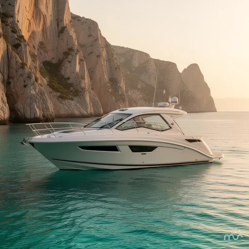 Slide: The Image of Sea Ray Sundancer 350 Coupe 2021 - 2