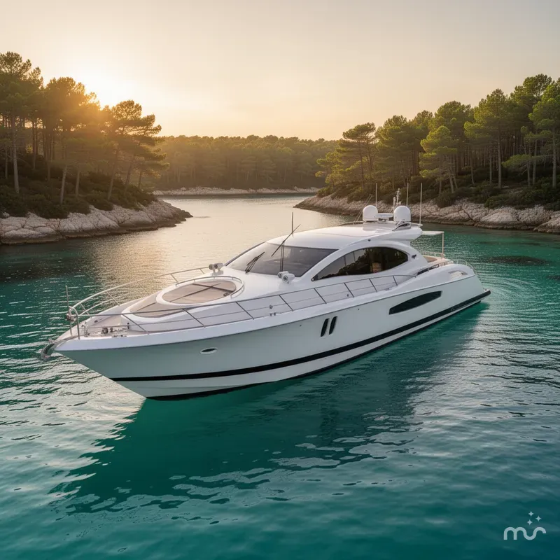 Slide: The Image of Lazzara Yachts LSX 75 2009 - 2