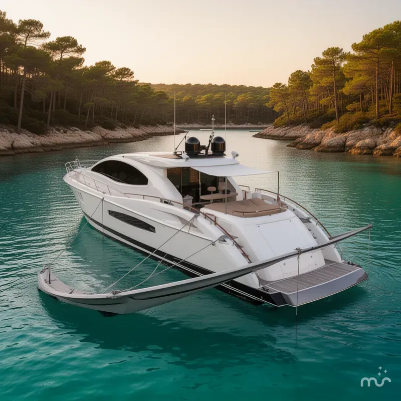 Slide: The Image of Lazzara Yachts LSX 75 2009 - 3