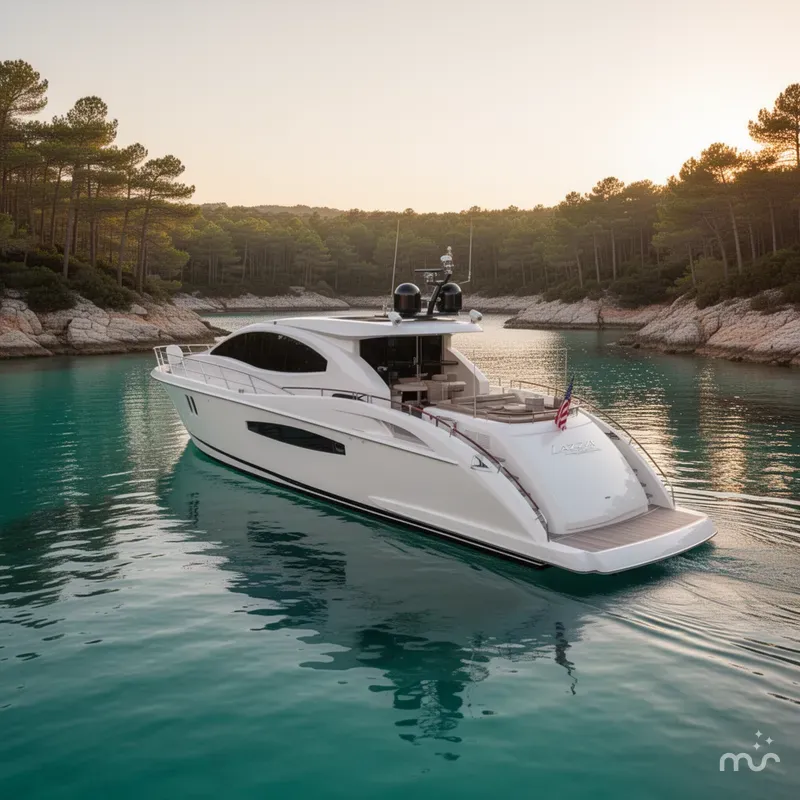 Slide: The Image of Lazzara Yachts LSX 75 2009 - 4