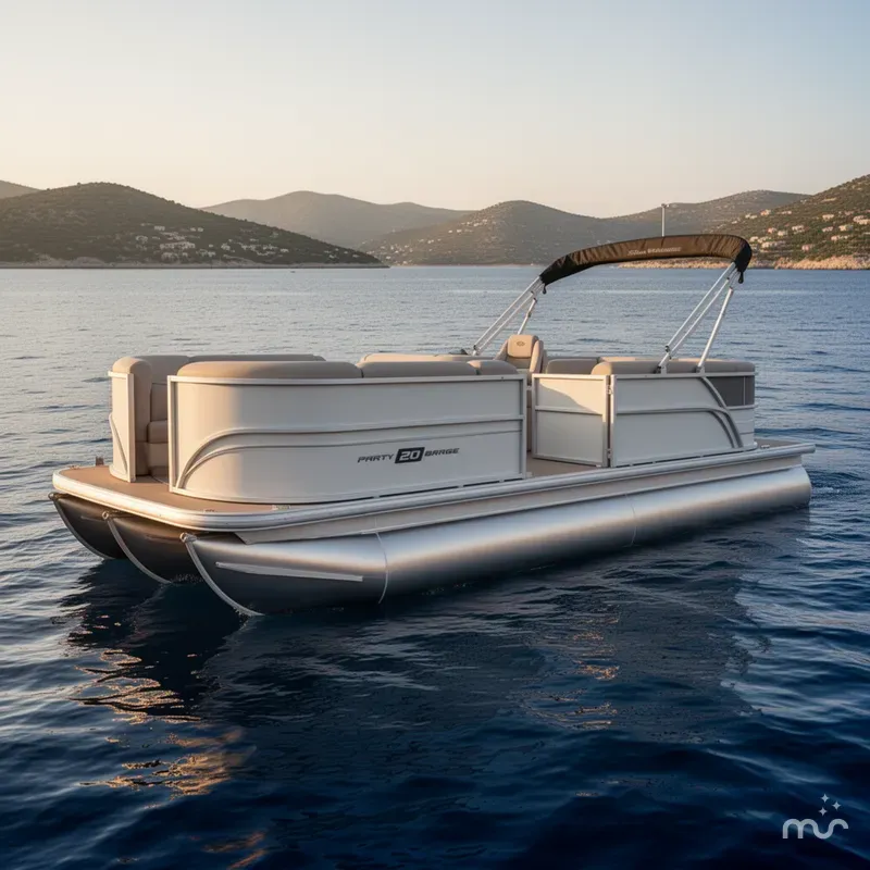 Slide: The Image of Party Barge 20 DLX 2026 - 2