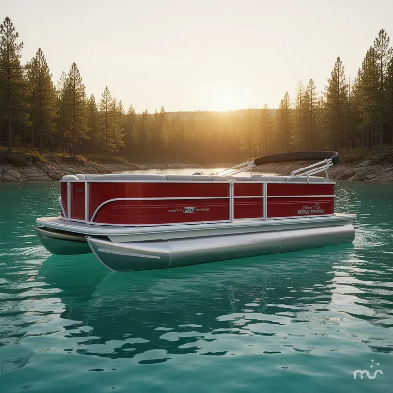 Slide: The Image of Party Barge 20 DLX 2026 - 2
