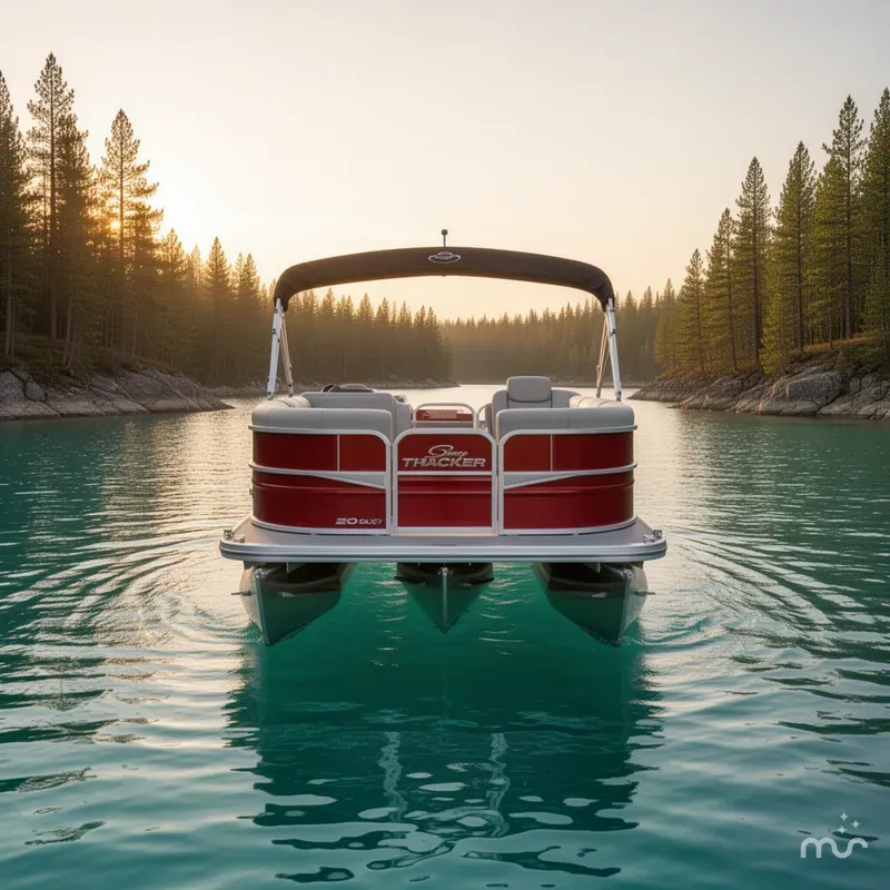 Slide: The Image of Party Barge 20 DLX 2026 - 3