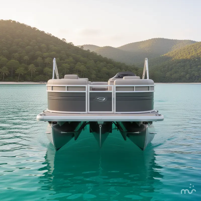 Slide: The Image of Party Barge 22 RF DLX 2025 - 1
