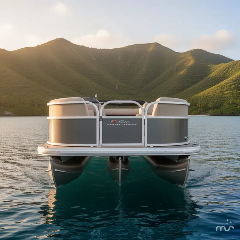 Slide: The Image of Party Barge 18 DLX 2025 - 1
