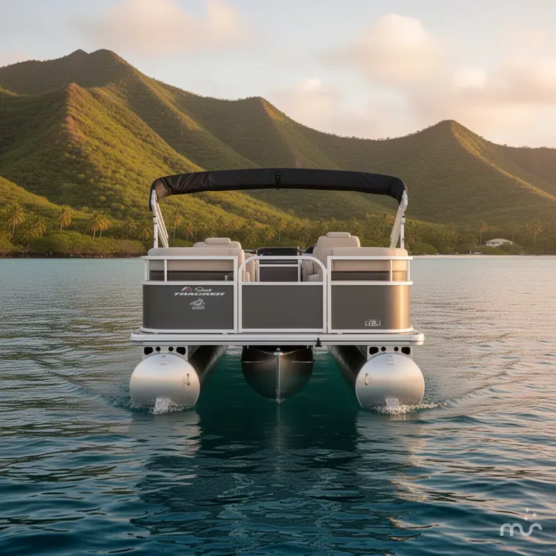 Slide: The Image of Party Barge 18 DLX 2025 - 3