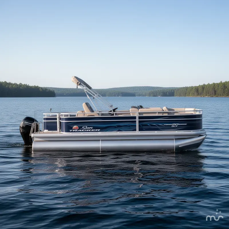 Slide: The Image of Fishin' Barge 20 DLX 2025 - 0