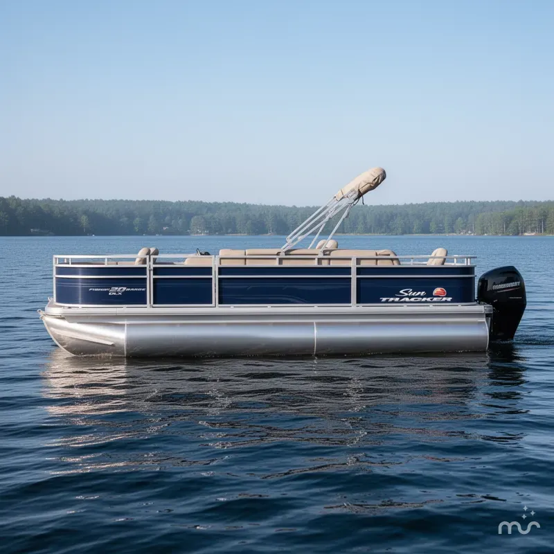 Slide: The Image of Fishin' Barge 20 DLX 2025 - 1