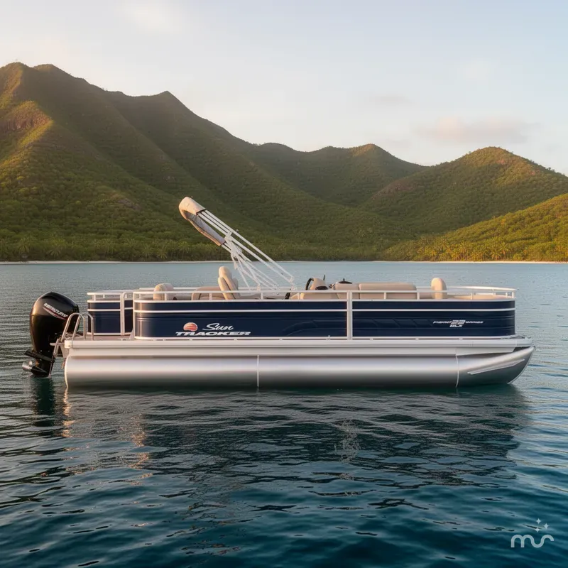 Slide: The Image of Fishin' Barge 22 DLX 2025 - 2