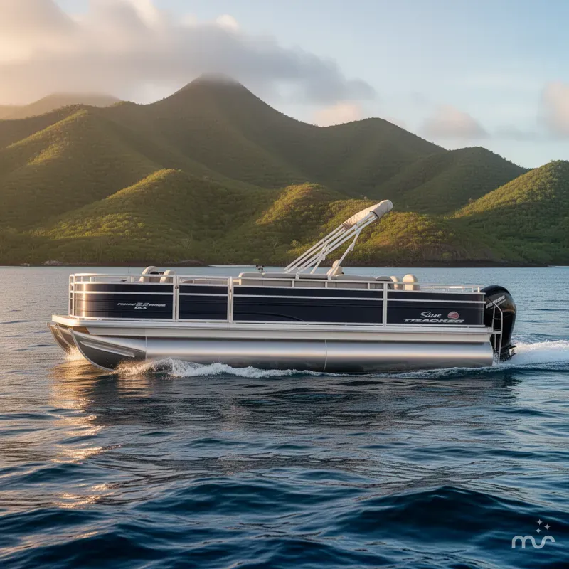 Slide: The Image of Fishin' Barge 22 DLX 2025 - 4