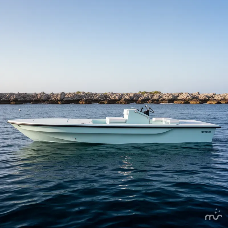 Slide: The Image of Chittum Skiffs 18 Islamorada 2026 - 2