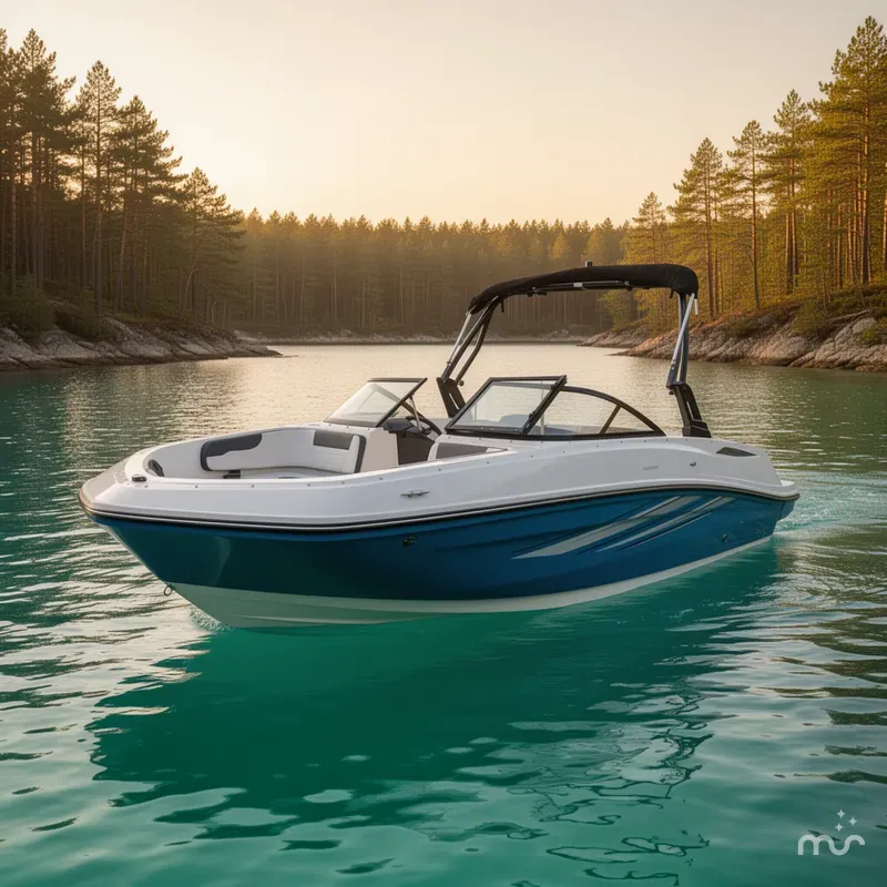 Slide: The Image of Bayliner VR5 Bowrider I/O 2021 - 2