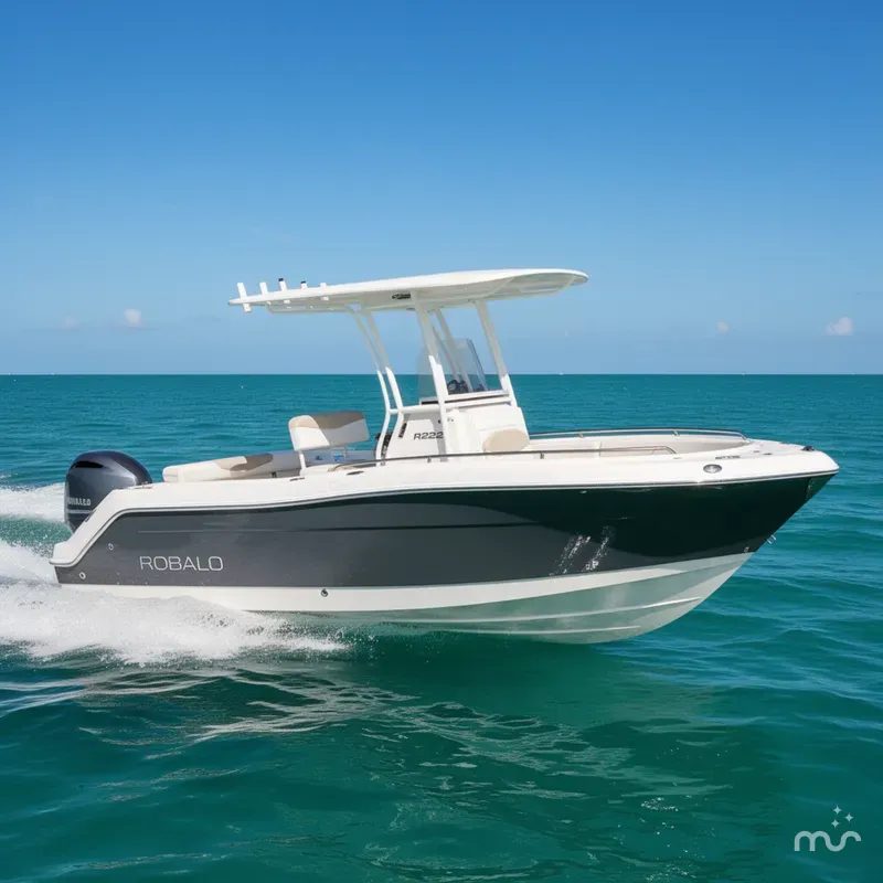 Slide: The Image of Robalo R222 Center Console 2015 - 0