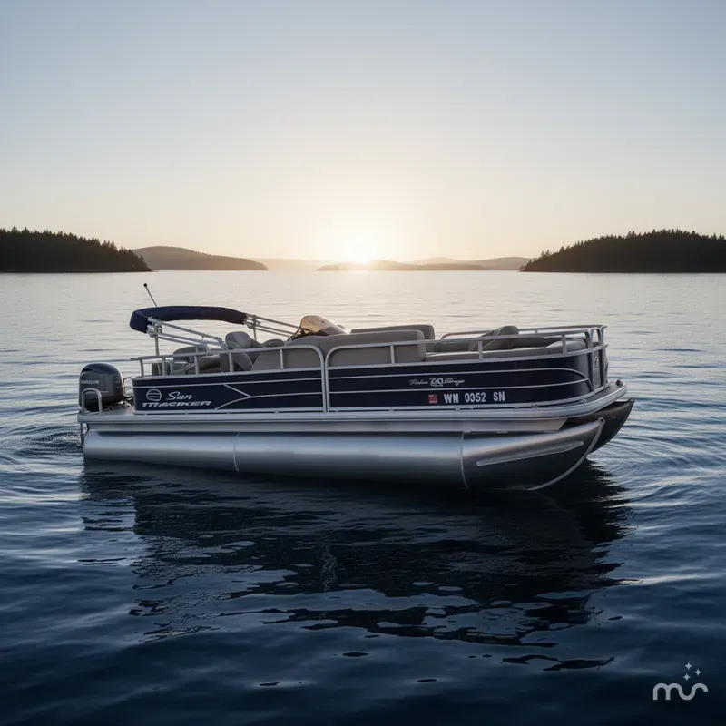 Slide: The Image of Sun Tracker Fishin Barge 2017 - 0
